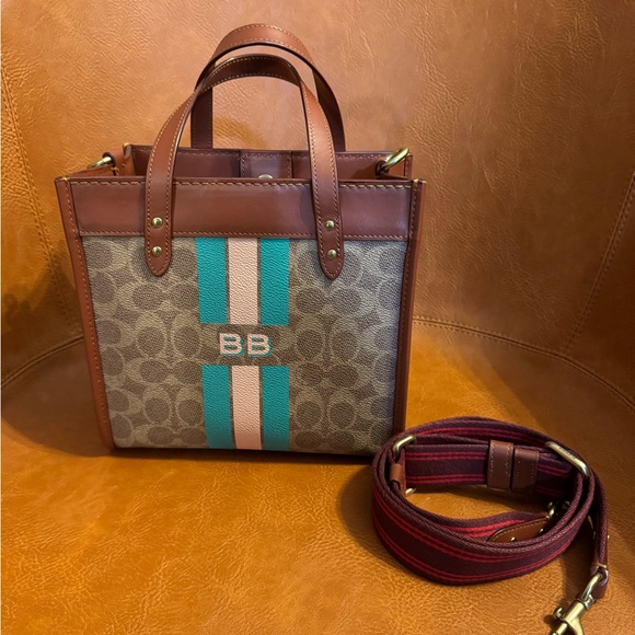 Coach Handbags - Coach monogram field tote 22 customized